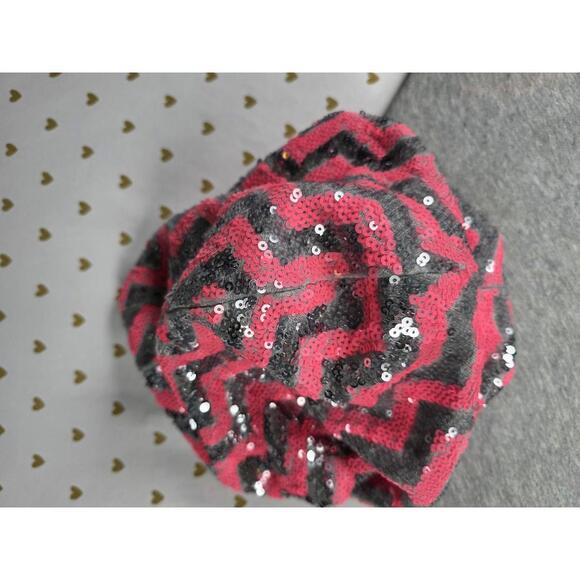 Victorias Secret Pink CHEVRON BLING RARE Hoodie Jacket Full Zip MEDIUM - Picture 10 of 11